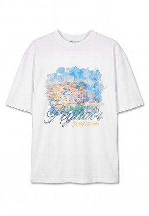 Pegador, SANJI TEE - Printtipaita - white