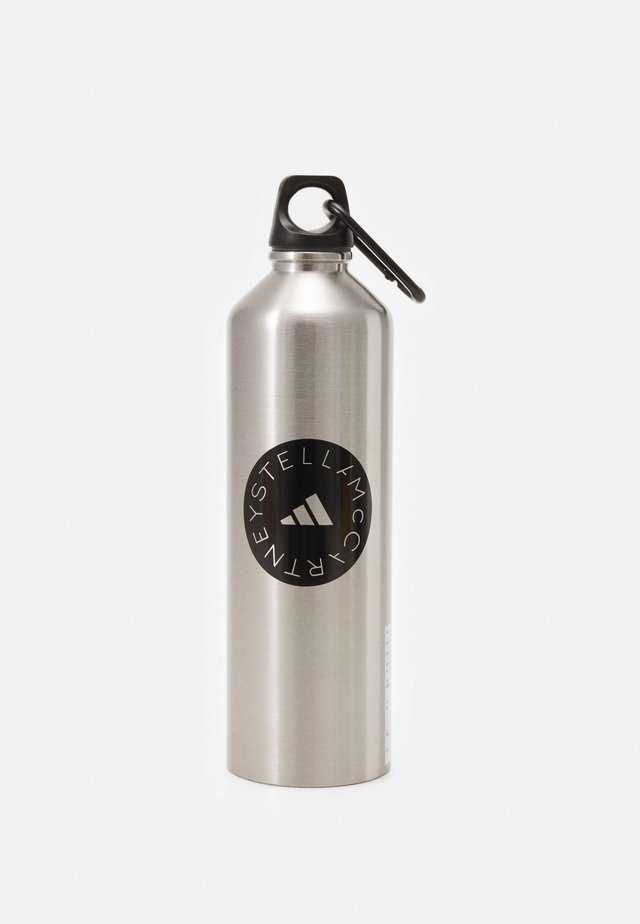 BOTTLE - Drikkeflasker - matte silver/black