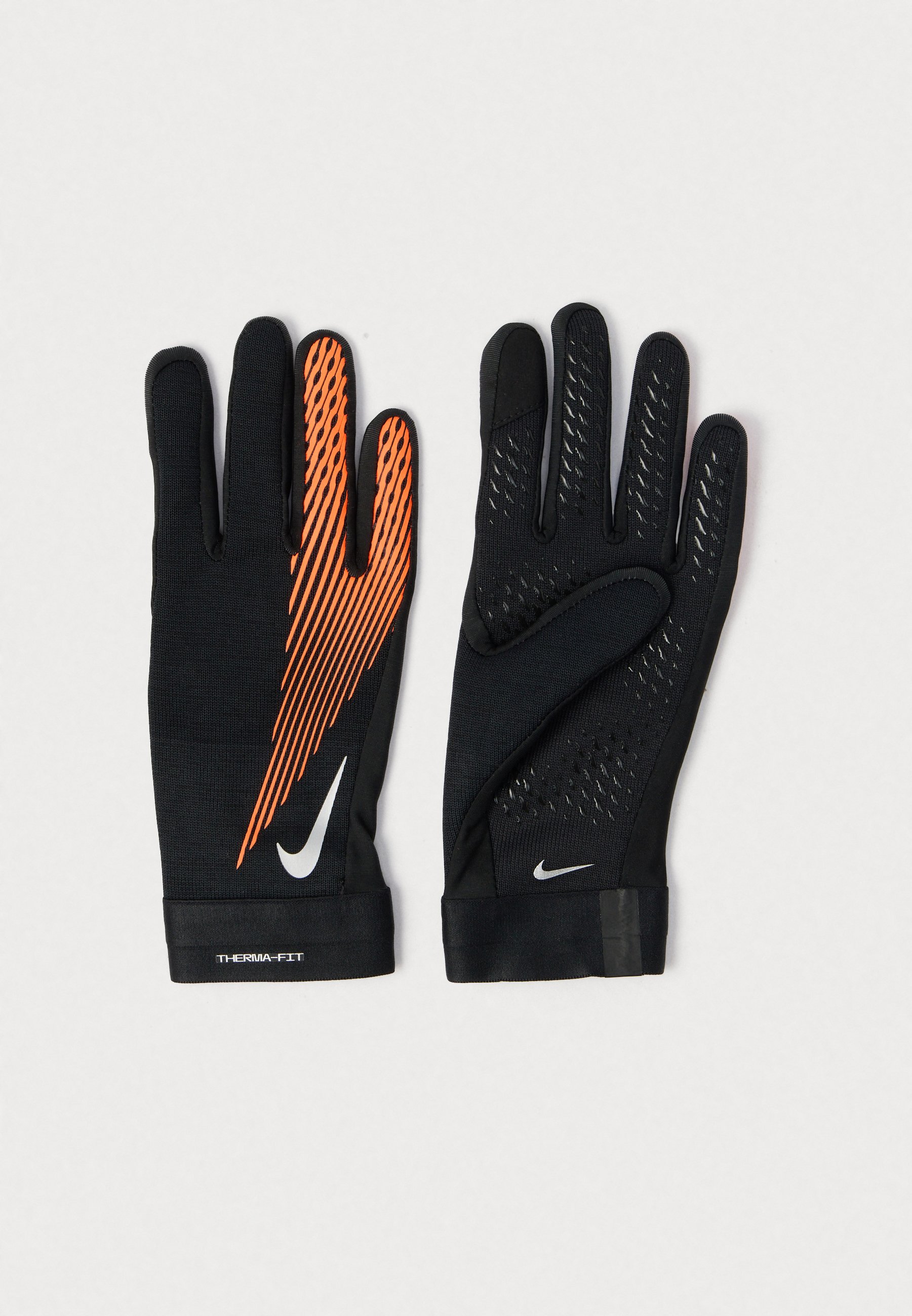 Nike Performance THERMAFIT UNISEX - Fingerhandschuh - black/hyper  crimson/silver-coloured/schwarz - Zalando