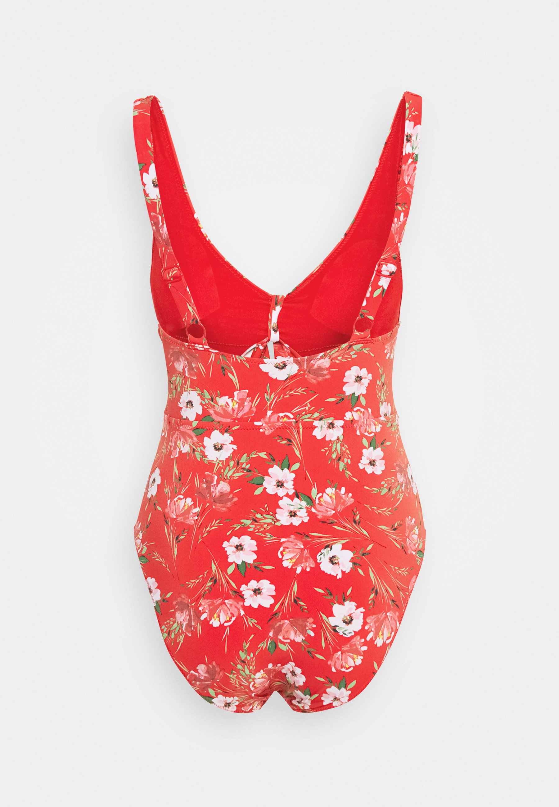 etam maillot de bain rouge