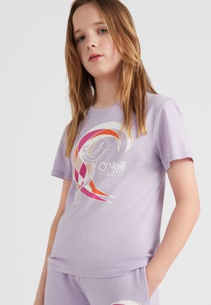 CIRCLE SURFER - Camiseta estampada - purple rose