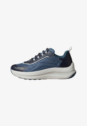 Calvin Klein, CHUNKY RUNNER LACEUP HF BLST NY - Baskets basses - calvin navy navy teal