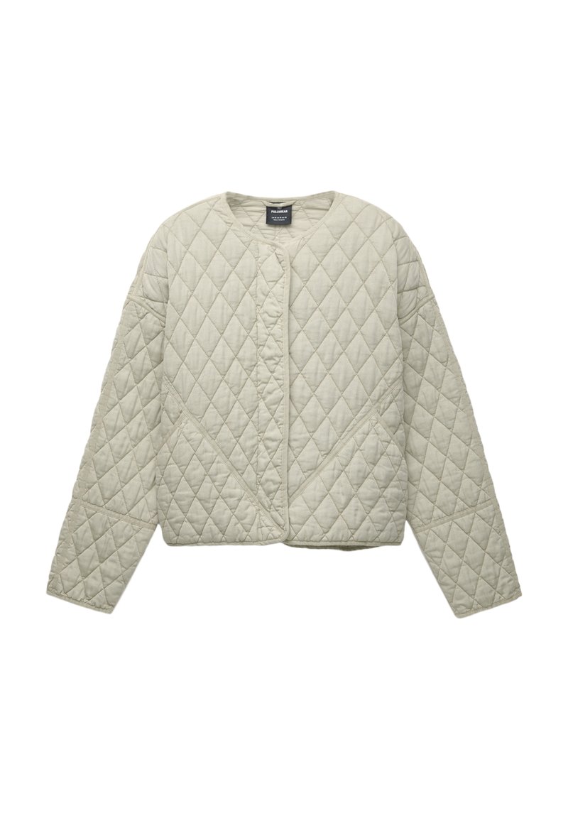 PULL&BEAR Winterjas kaki