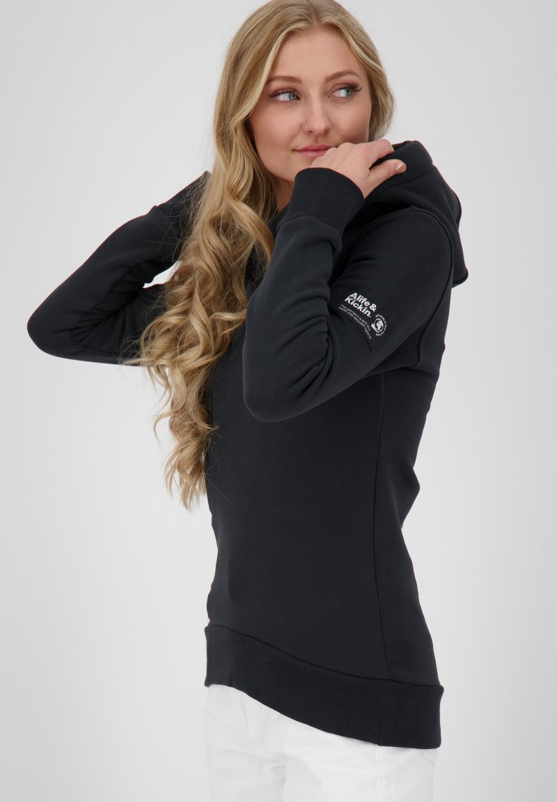 Damen Sweatshirts | alife & kickin SARINAAK Kapuzenpullover moonless/schwarz - OD11224 Damen Sweatshirts | alife & kickin SARINAAK Kapuzenpullover moonless/schwarz - OD11224
