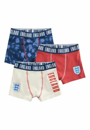 Next, REGULAR FIT - ENGLAND FA TRUNKS 3 PACK . - Kurze Boxershorts - red white navy