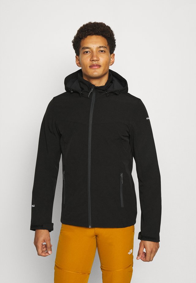 BRIMFIELD - Softshelljas - black