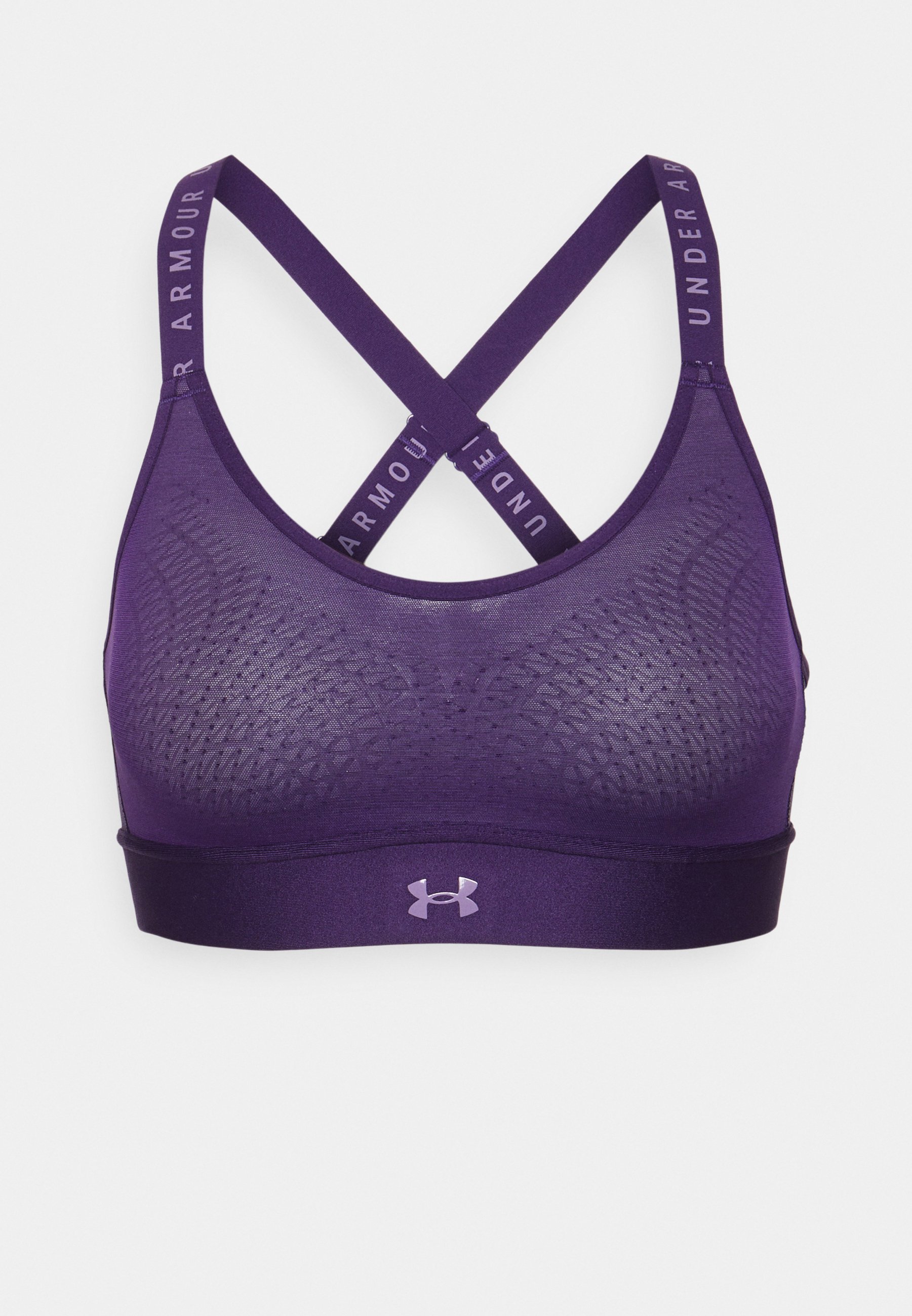 Under armour purple sports bra Clearance