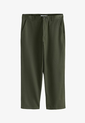 Next, RELAXED FIT - CHINO TROUSERS - Stoffhose - khaki green