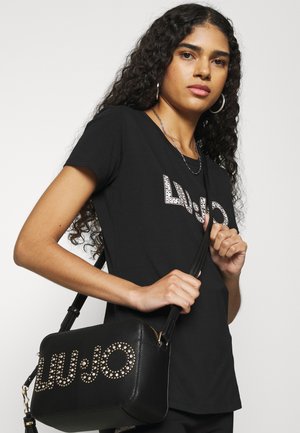T-shirt con stampa - nero