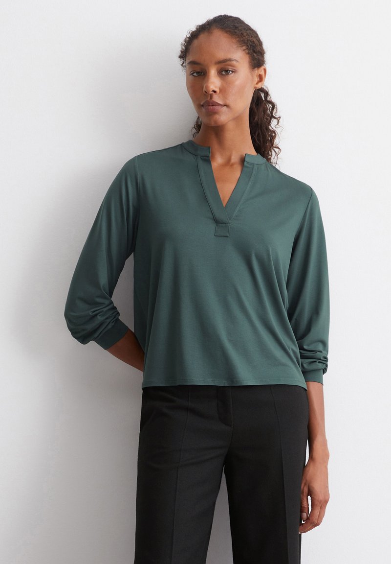 Marc O'Polo Blouse - deep emerald