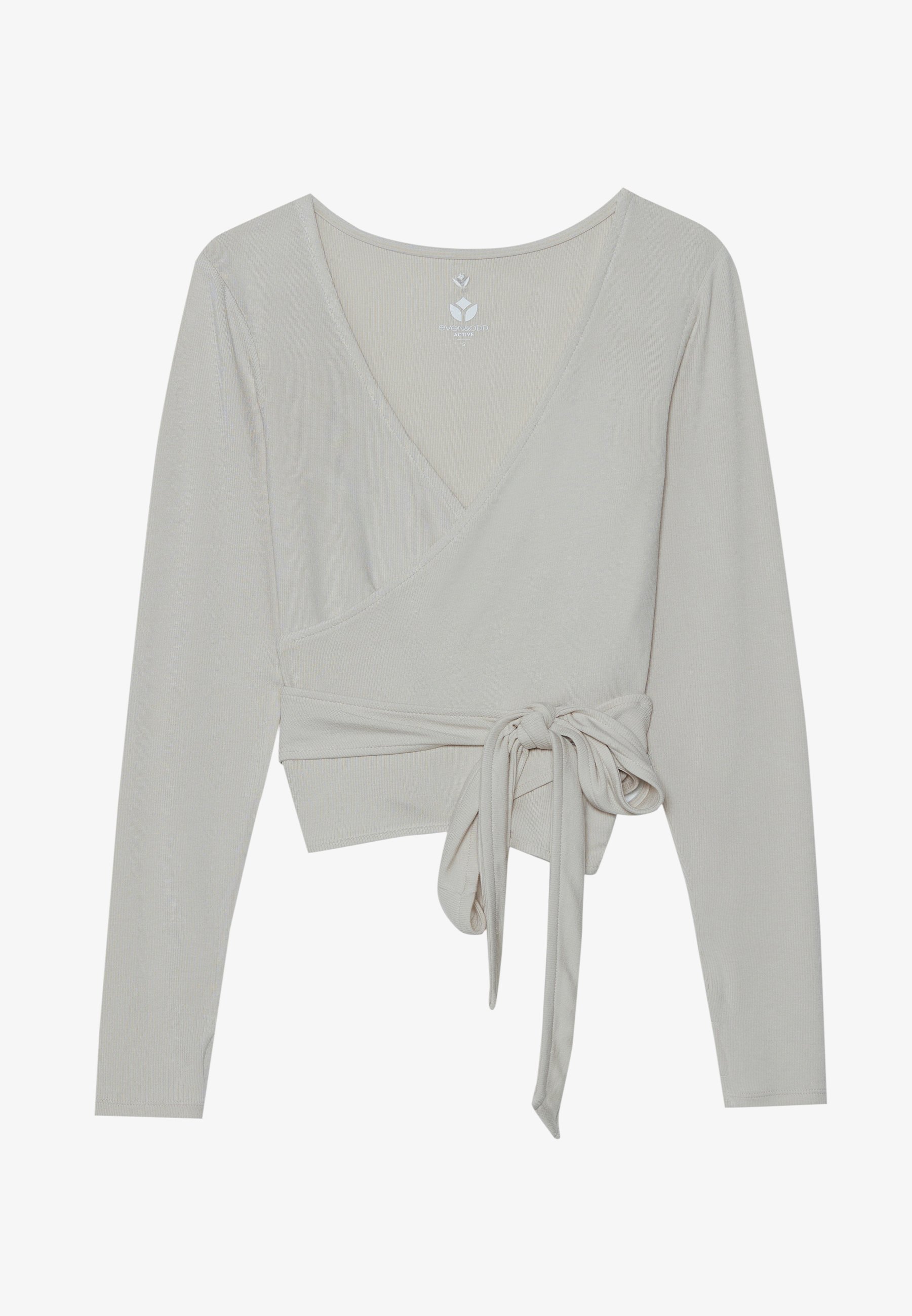 Beige Zip Sweatshirt