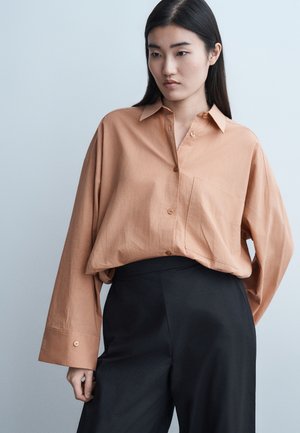 By Malene Birger DERRIS VOILE - Πουκαμίσα με κουμπιά - warm clay