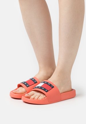 Tommy Jeans, Sandales de bain - coral