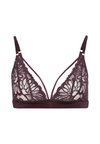BRALETTE STRAPS  - Háromszög melltartó - aubergine