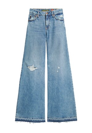 Superdry & Co WIDE niebieski