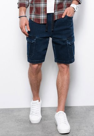 Ombre Jeans Shorts - dark jeans