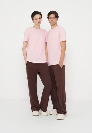 YOURTURN, UNISEX 5 PACK REGULAR FIT - Βασικό μπλουζάκι - black/white/light grey/light pink/dark brown