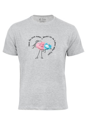 Cotton Prime PRIME SUPER MUTTI - Print T-shirt - grau