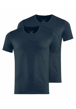 DAILY COMFORT 2-PACK ROUND NECK - Unterhemd/-shirt - midnight