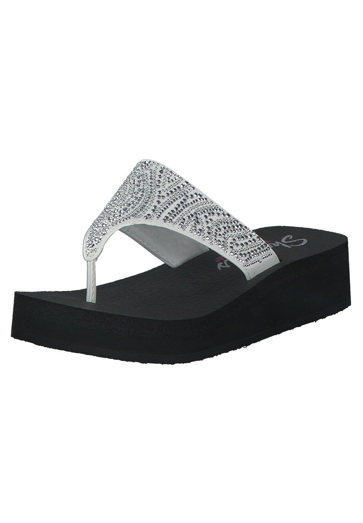 Skechers Sandalias de dedo - white/blanco - Zalando.es