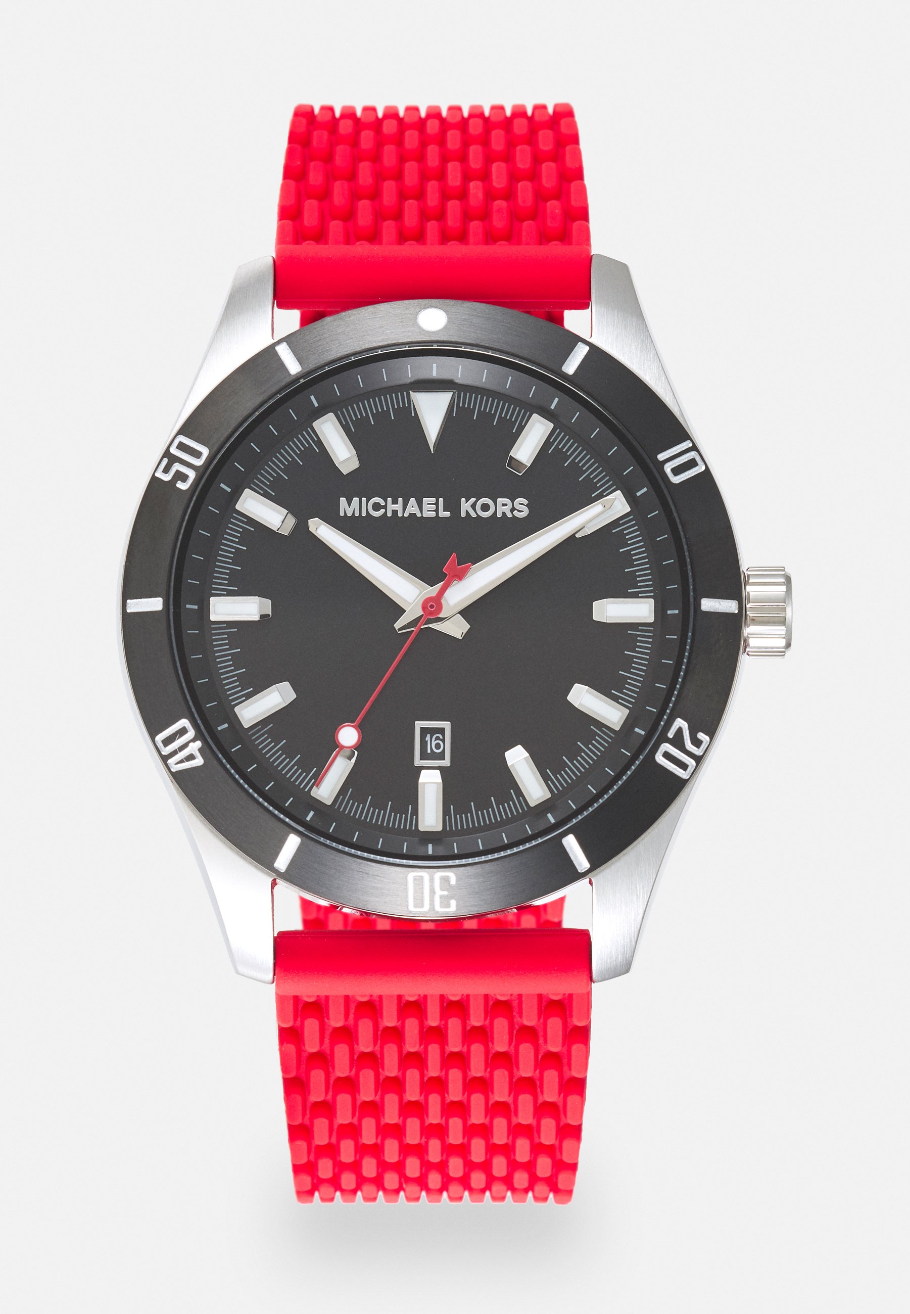 mk red watch