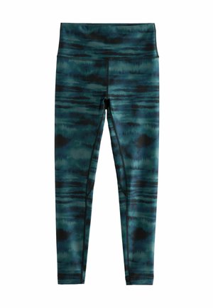 YOGA - Leggingek - Nadrágok - blue green