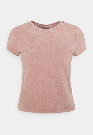 LOUNGE TOM GIRL TEE - Print T-shirt - taupe