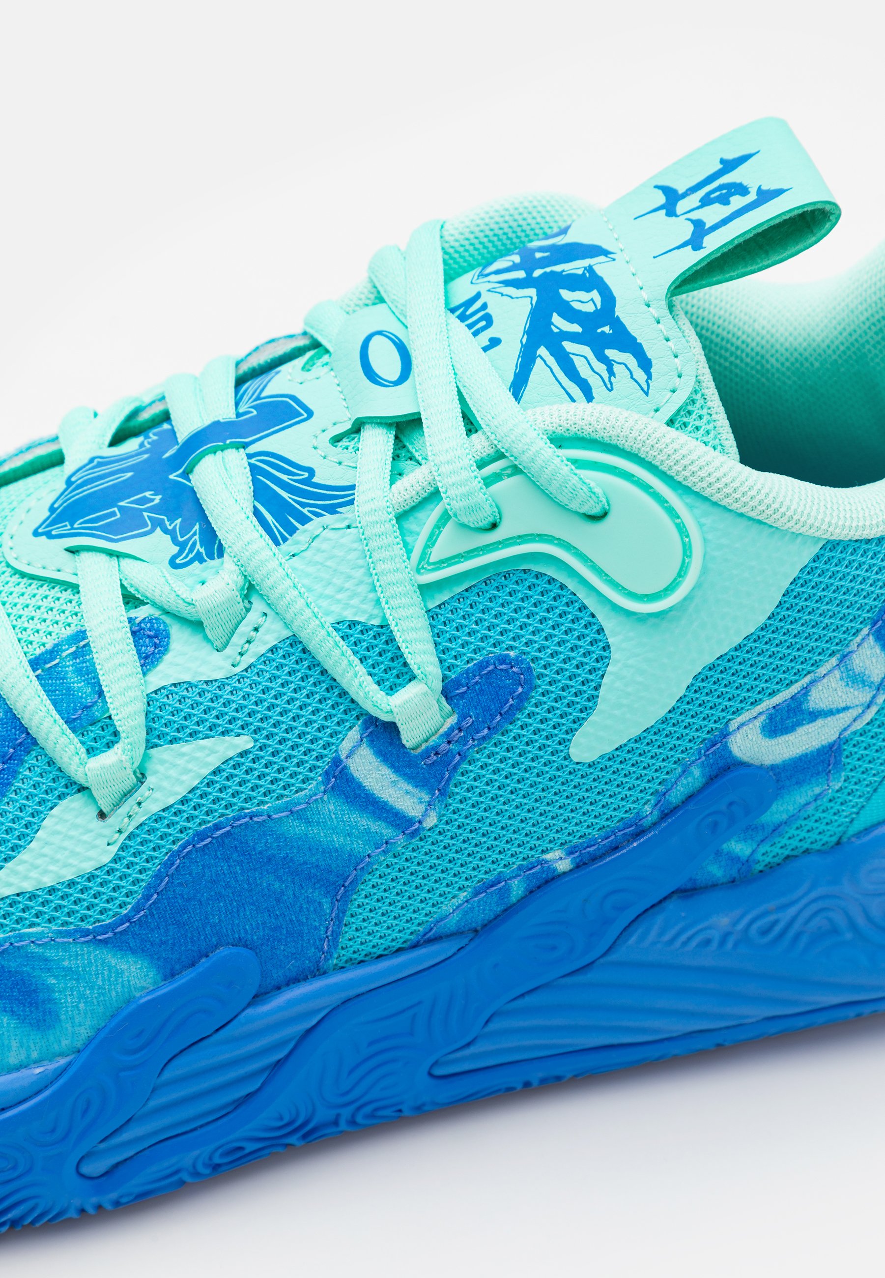 Puma MB.03 LO TEAM - Basketballschuh - hyperlink blue/bright