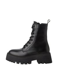 SPORTLICHE TOUCH-IT - Stivaletti con plateau - black