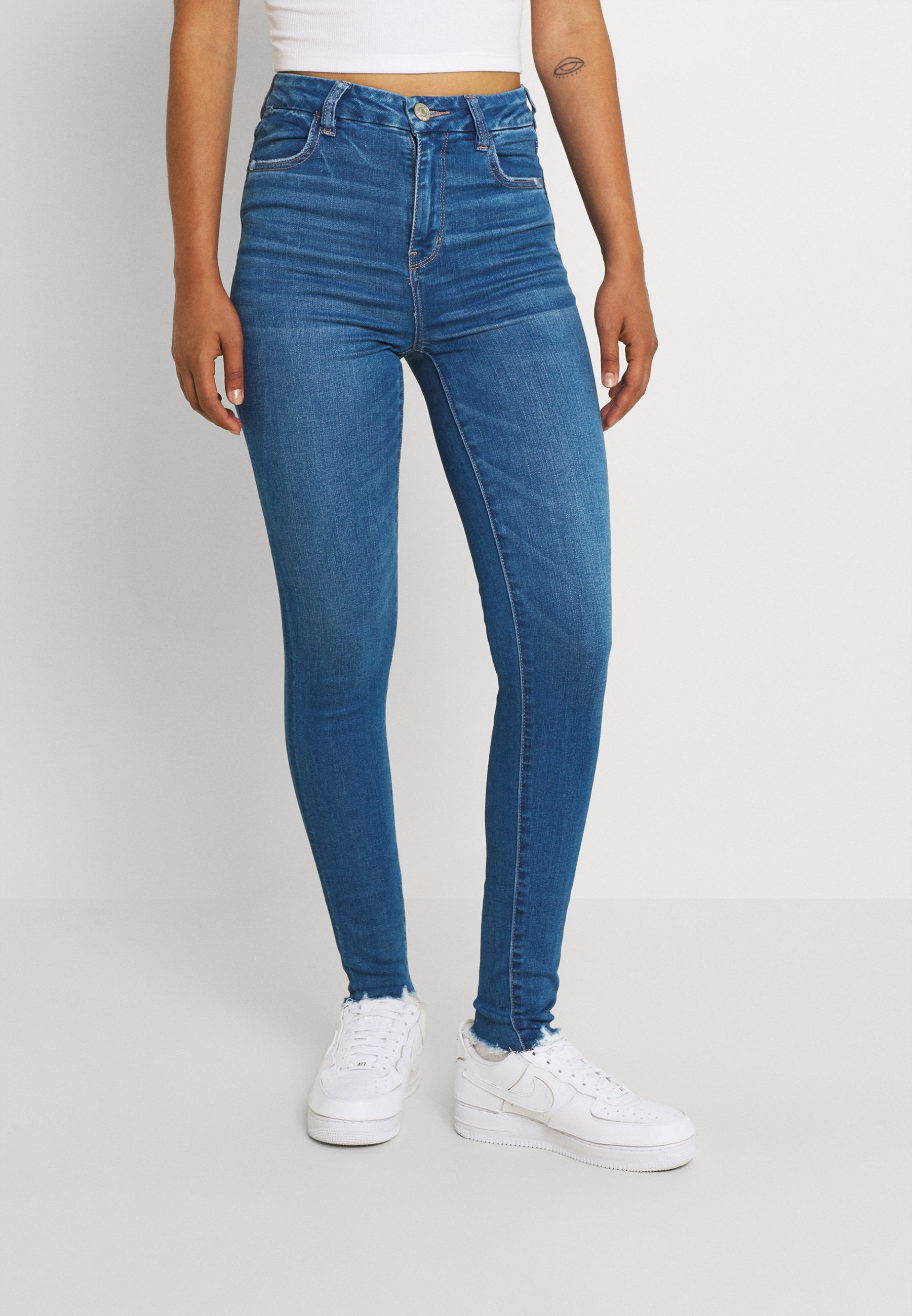 American Eagle CURVY HI RISE - Jeans 