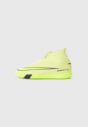 ZOOM 10 ACADEMY UNISEX - Botines de fútbol sala - limelight/volt/hyper crimson