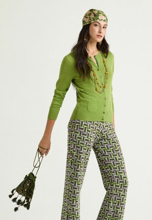 COLOURS OF THE WORLD - Strickjacke - green