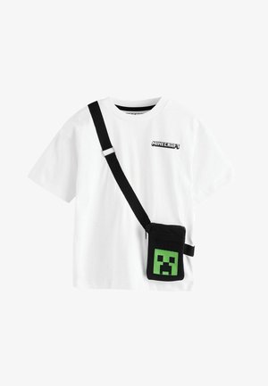 LICENSED MINECRAFT REGULAR FIT - Camiseta estampada - white