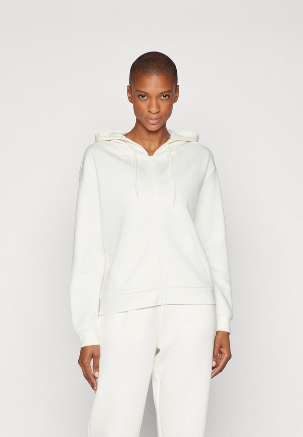 ONPLOUNGE LIFE HOOD - Zip-up sweatshirt - cloud dancer