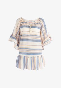 Kijelölve, orange/blau/wollweiss