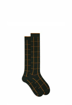 FANTASIA WINDOW PANE - Calzettoni - green