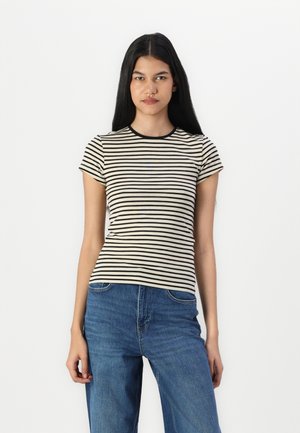 VMINES FIONA O-NECK - T-shirt basic - birch