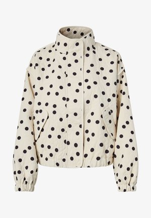 YAS, YASFIPA QUILTED JACKET - Letná bunda - pristine aop:black dots