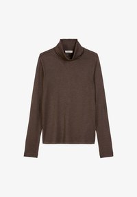 Unselected, shaded brown melange