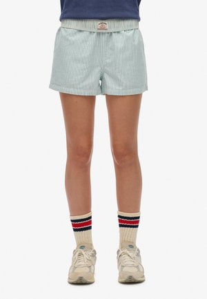 STRIPE ELASTICATED - Shorts - peppermint chalk stripe