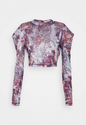 Pullover - red/blue/white