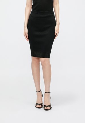 LUCY SKIRT - Jupe crayon - jet black