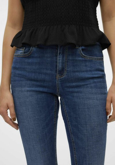 Acheter Bleu Foncé De Denim - Jean Skinny Super Doux From Next France