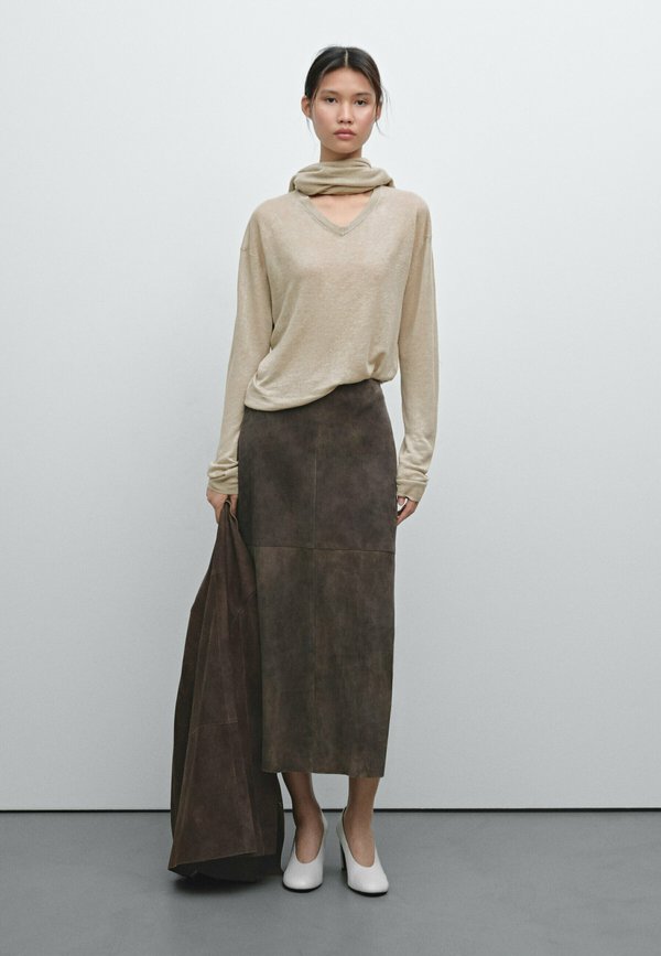 Strickpullover - stone