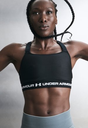 Under Armour HIGH - Sutien sport cu susținere înaltă - ultimate black/white