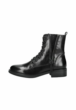 Bottines à lacets - black