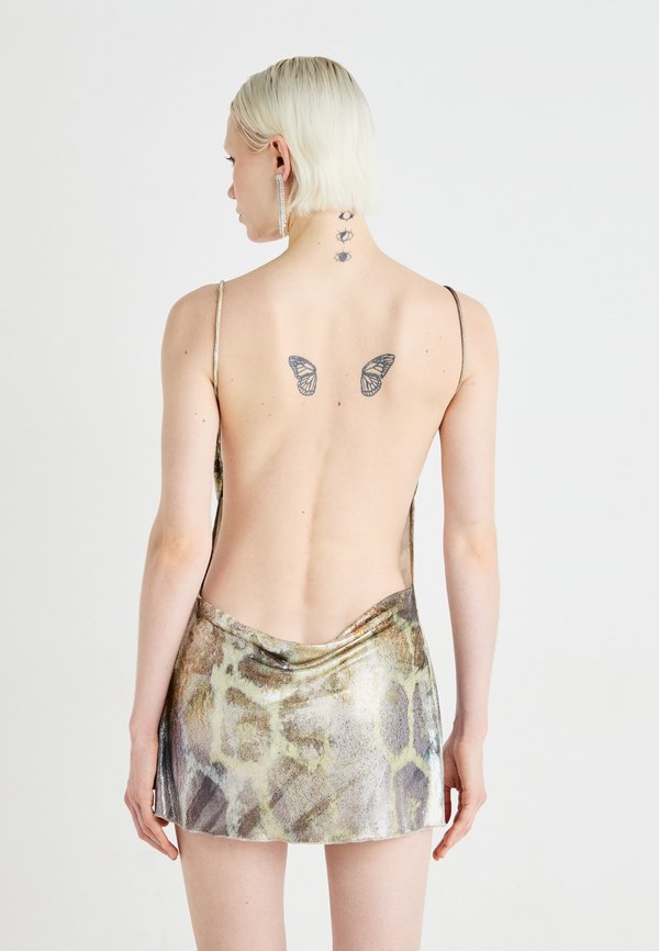 LEOPARD METALLIC MIRAGE MINI DRESS - Cocktail dress / Party dress4