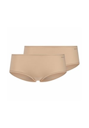 Skiny, 2 PACK - Boyshorts - beige