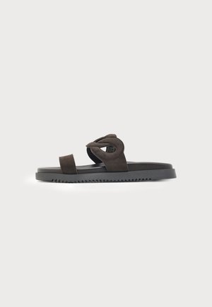 Steve Madden, MYRTLE - Pantolette flach - chocolate brown