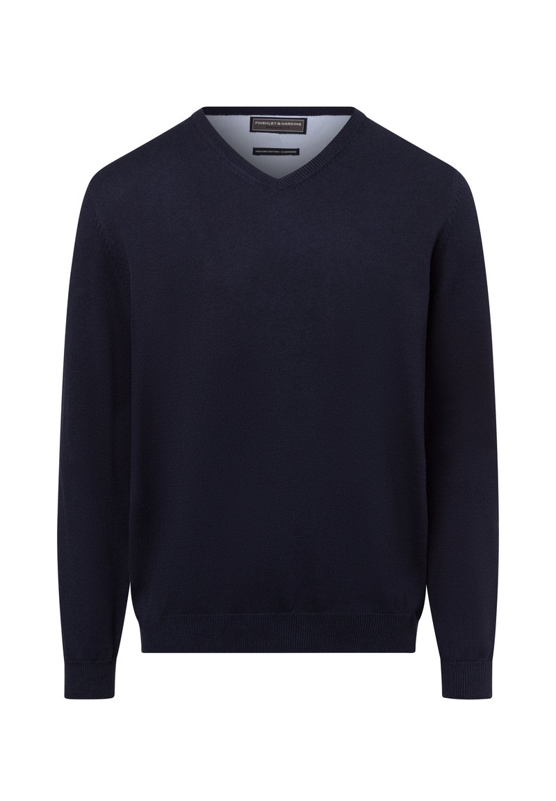 FINSHLEY & HARDING Strickpullover - marine